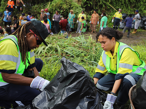 OTML leads village cleaning exercise
