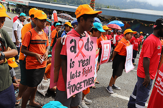 Partners commemorate World AIDS Day in Tabubil